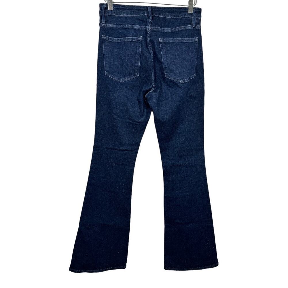 Frame Denim Le One Flare Jean 2 29-34 Adaptable Keller High Rise Stretch Retro - Picture 4 of 9